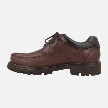 Zapatos de cordones estilo naútico para hombre Douglas F1320