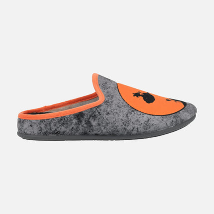 Zapatillas de casa para hombre Bola de Dragón en combinado naranja