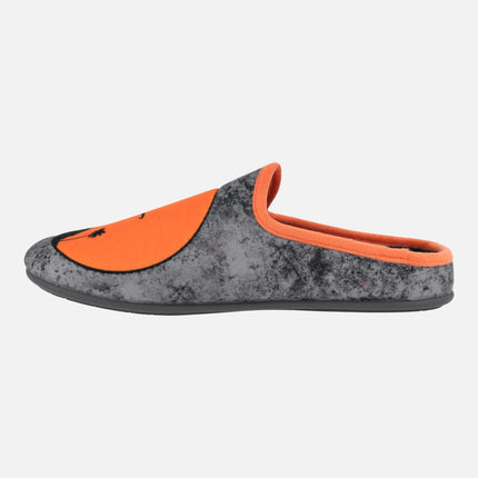 Zapatillas de casa para hombre Bola de Dragón en combinado naranja