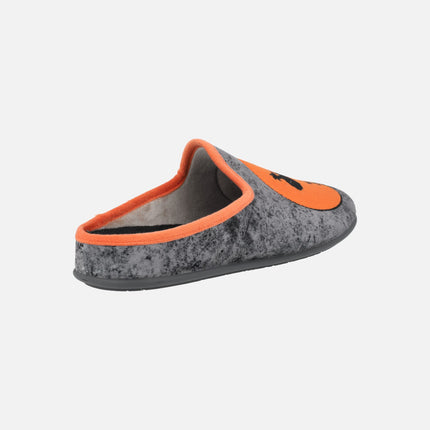 Zapatillas de casa para hombre Bola de Dragón en combinado naranja