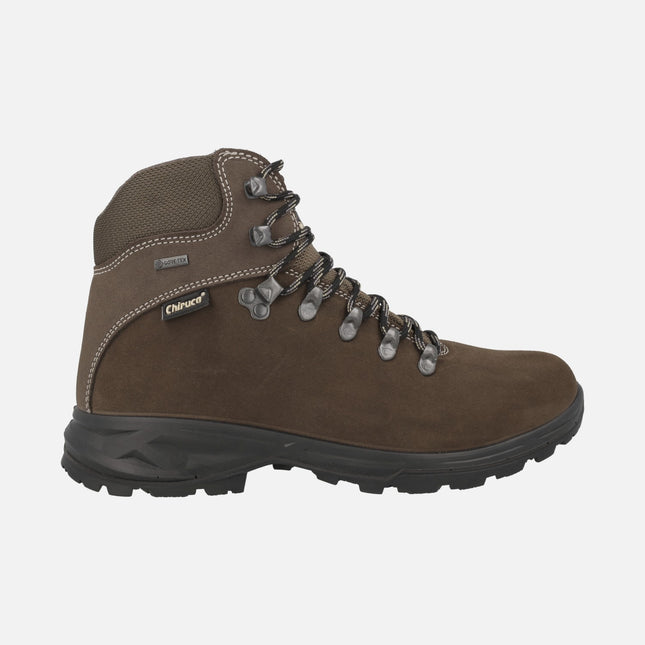 Xacobeo Brown Gore-tex boots by Chiruca for men