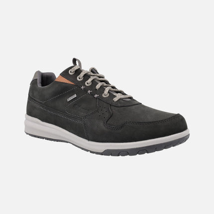 Black nobuck sneakers with Gore Tex membrane Metropolitan 03