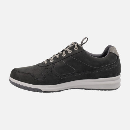 Black nobuck sneakers with Gore Tex membrane Metropolitan 03