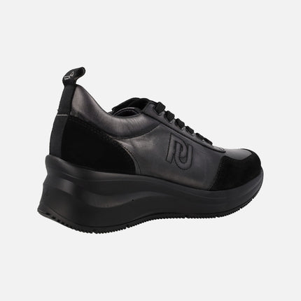 Paula Urban Sneakers in Combined Black/lead