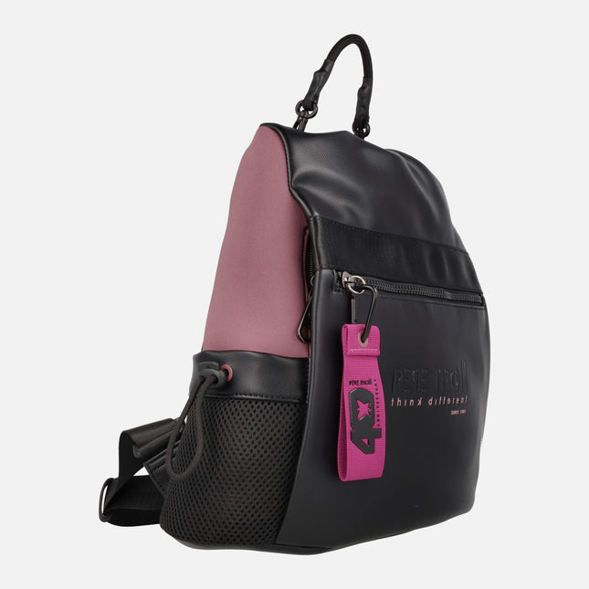 Pepe moll anti -theft backpacks in color combined