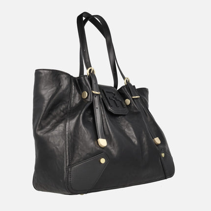 Bolsos Pepe Moll con solapa estilo shopping