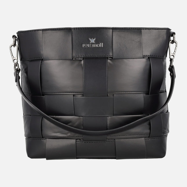 Pepe Moll Shoulder bags interlaced effect