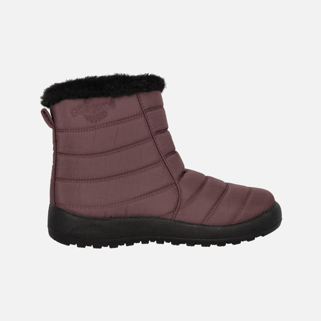 Botas Filomena para mujer en tejido Waterproof con forro cálido