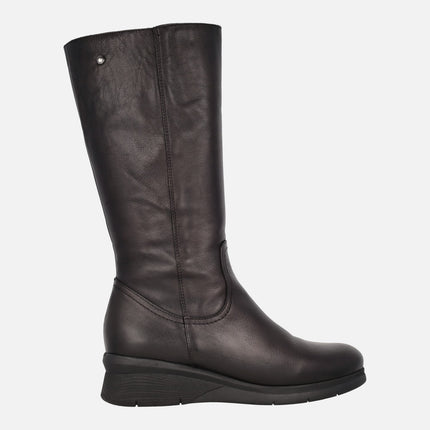 Women's leather high boots by Kaola