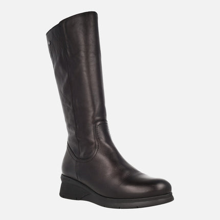 Women's leather high boots by Kaola