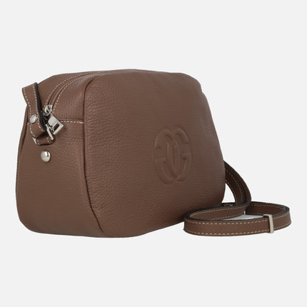 Gonvi classic -style leather crossbody bags