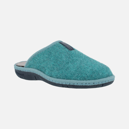 House slippers for women in felt fabric Tirol