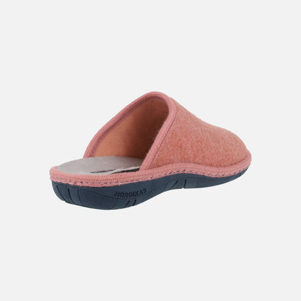 House slippers for women in felt fabric Tirol