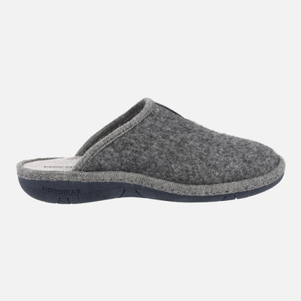 House slippers for women in felt fabric Tirol