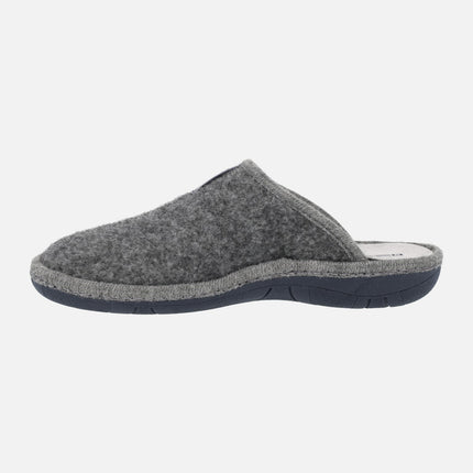 House slippers for women in felt fabric Tirol