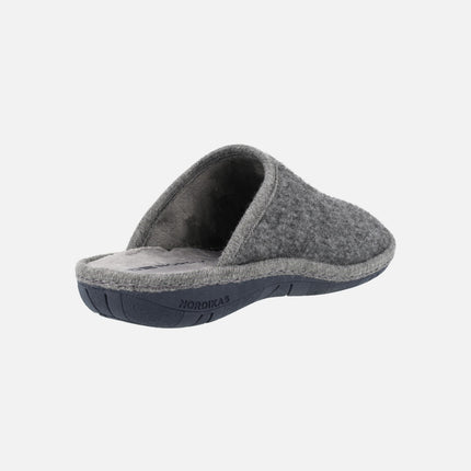 House slippers for women in felt fabric Tirol