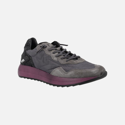 Zapatillas deportivas Cetti en combinado gris antracita