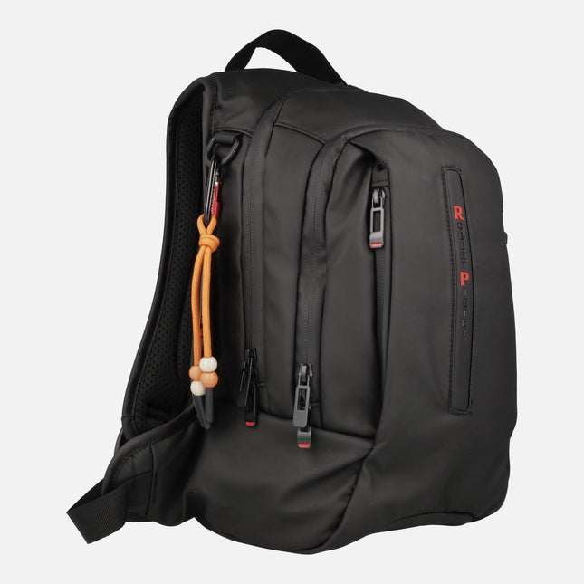 Urban Back 03026 backpacks in technical fabric and PU 