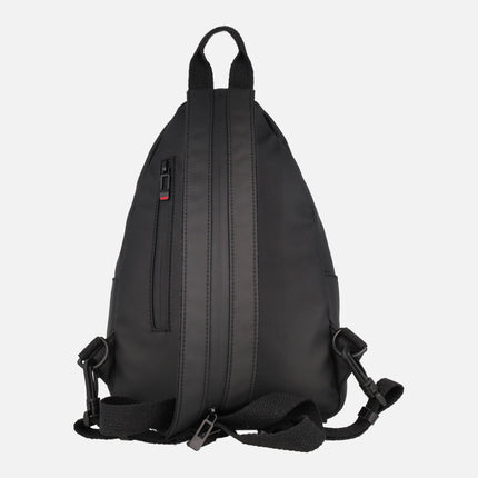 Backpacks in Technical Fabric and Pu Urban Back 03027