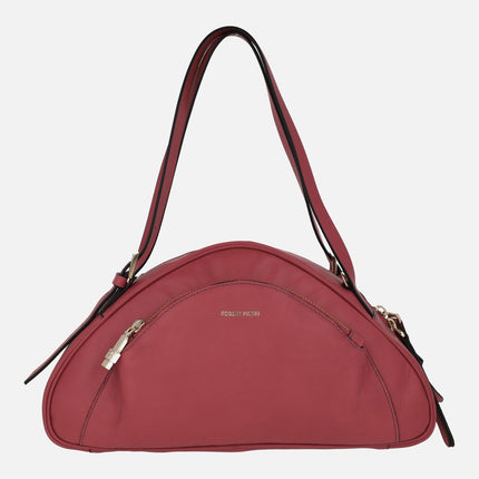 Bolsos triangulares Banana en piel roja