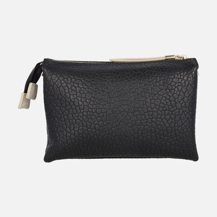 Crossbody bags in vegan leather printed effect by Noco