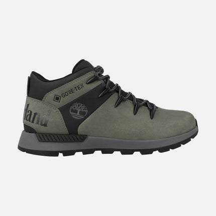 Waterproof Men's Boots Sprint Trekker in grey Nobuck 