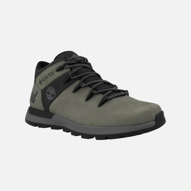 Waterproof Men's Boots Sprint Trekker in grey Nobuck 