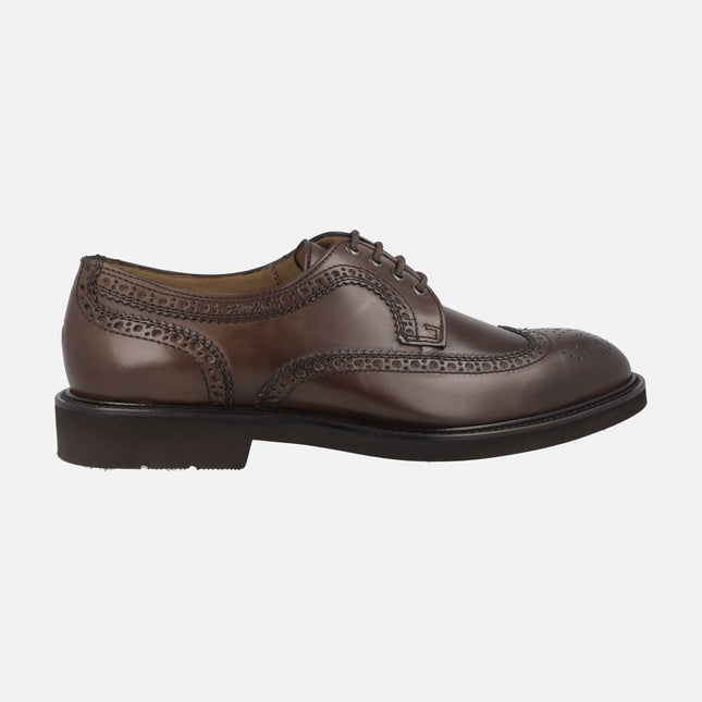 Derby Brown leather men's shoes Baltimore