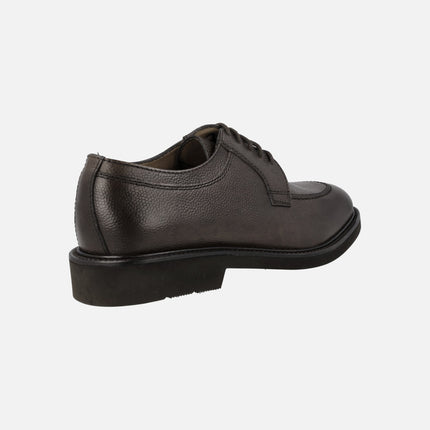 Men's laced Shoes in Moka leather Baltimore