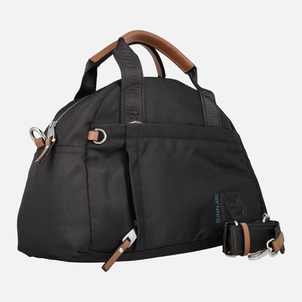 Bailén Bowling style bags in black fabric