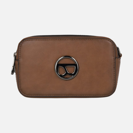 Binnari Chiclana crossbody Bags with metallic logo