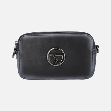 Binnari Chiclana crossbody Bags with metallic logo