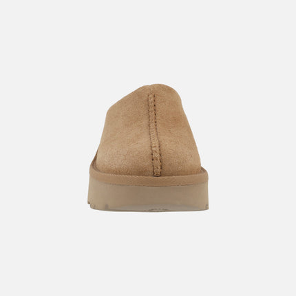 New Heights Clogs in chesnut suede