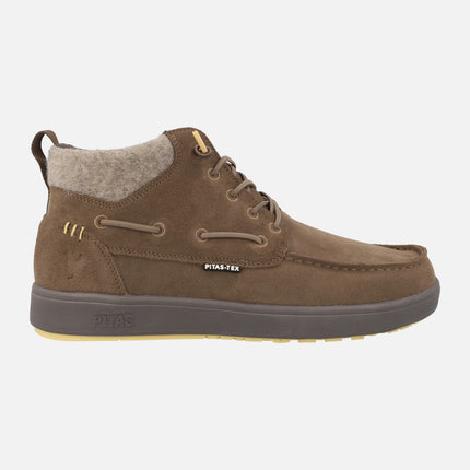 Kent Men Boots in Hydrophugated Suede with waterproof membrane