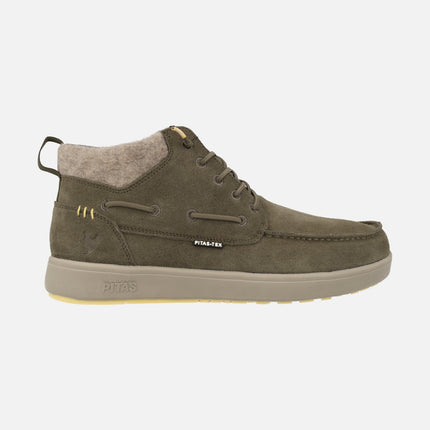 Kent Men Boots in Hydrophugated Suede with waterproof membrane