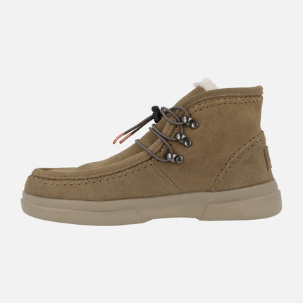 Botas Ontario en serraje hidrofugado con piso Ultralight