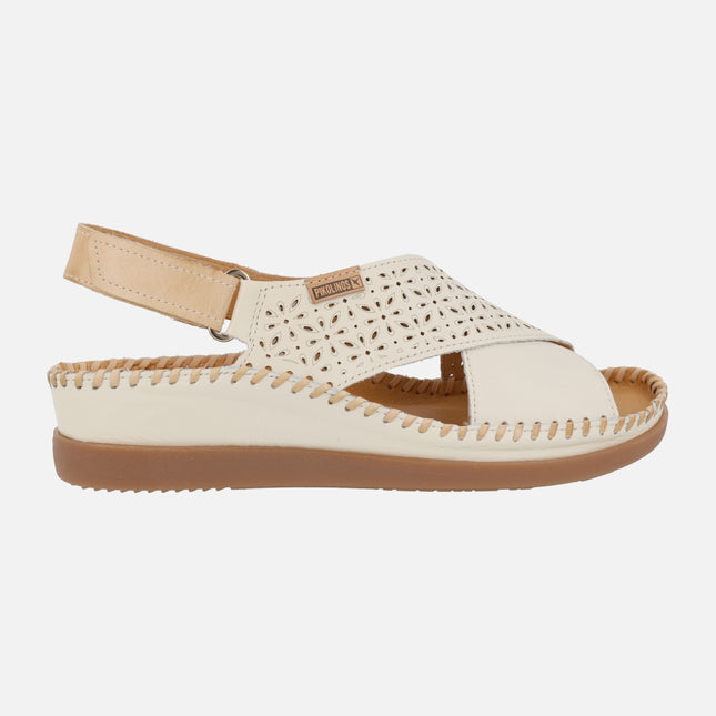 Sandalias de tiras cruzadas con cierre de velcro Cadaques