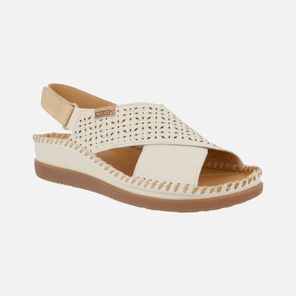 Sandalias de tiras cruzadas con cierre de velcro Cadaques