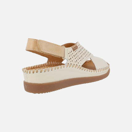 Sandalias de tiras cruzadas con cierre de velcro Cadaques