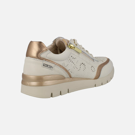 Zapatos deportivos para mujer Cantabria con dibujos troquelados