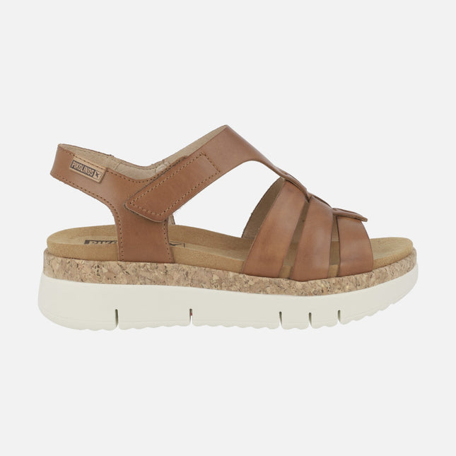 Platform sandals with Velcro closure Pikolinos Palma