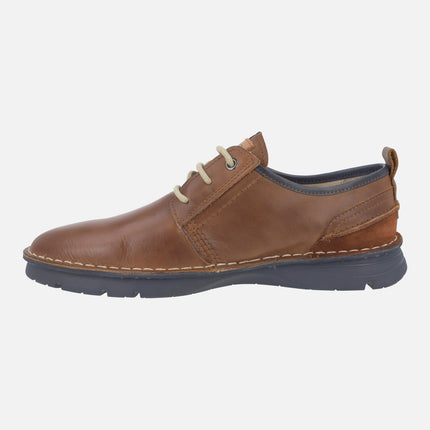 Zapatos de piel con cordones para hombre Rivas