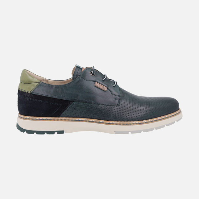 Zapatos casual de piel para hombre con cordones Olvera