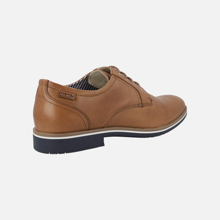 Zapatos de piel con cordones para hombre Leon