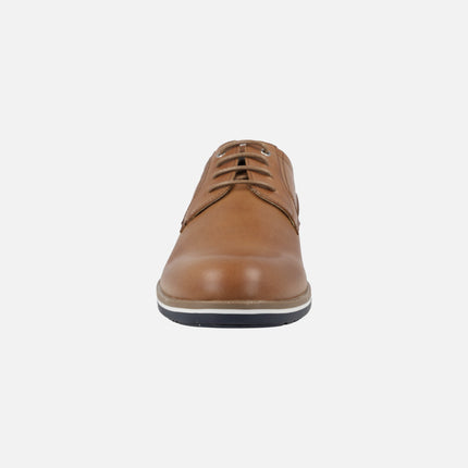 Zapatos de piel con cordones para hombre Leon
