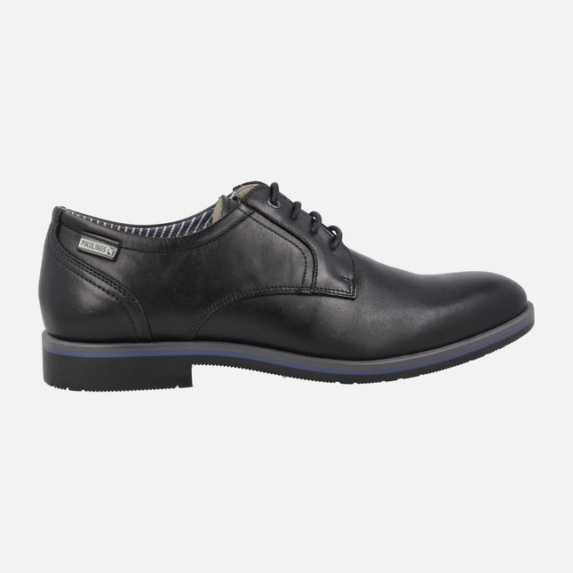 Zapatos de piel con cordones para hombre Leon
