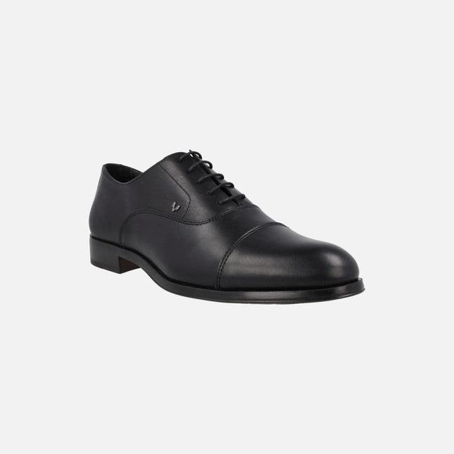 Oxford Style Black leather Shoes Martinelli Empire