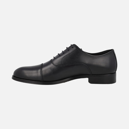 Zapatos negros de piel estilo oxford Empire