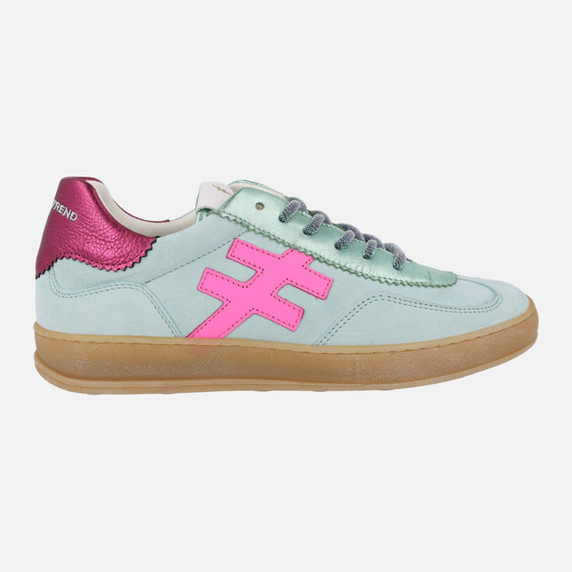 Another Trend iconic II Multi Mint Sneakers