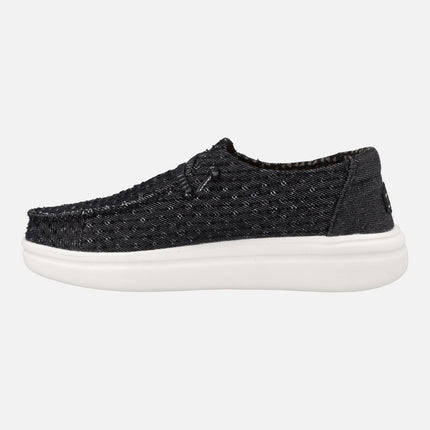 Zapatillas para mujer Hey Dude Wendy Rise Perf Canvas